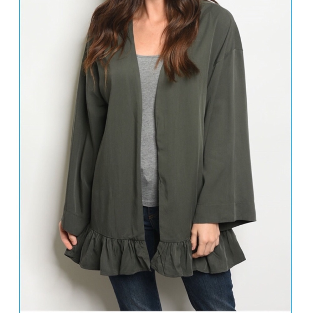 Olive Cardigan